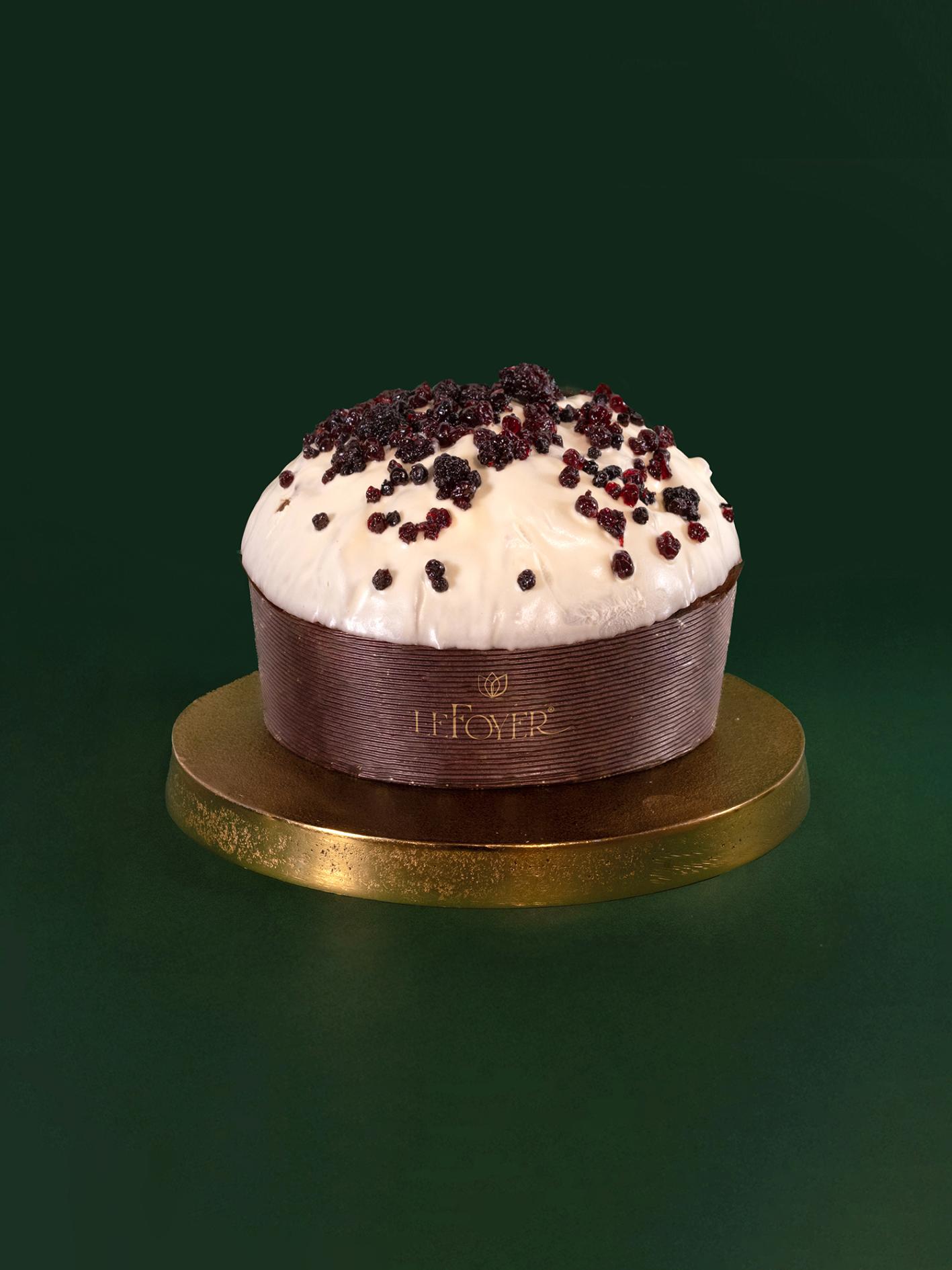Panettone Doppio Cioccolato e Frutti di Bosco
